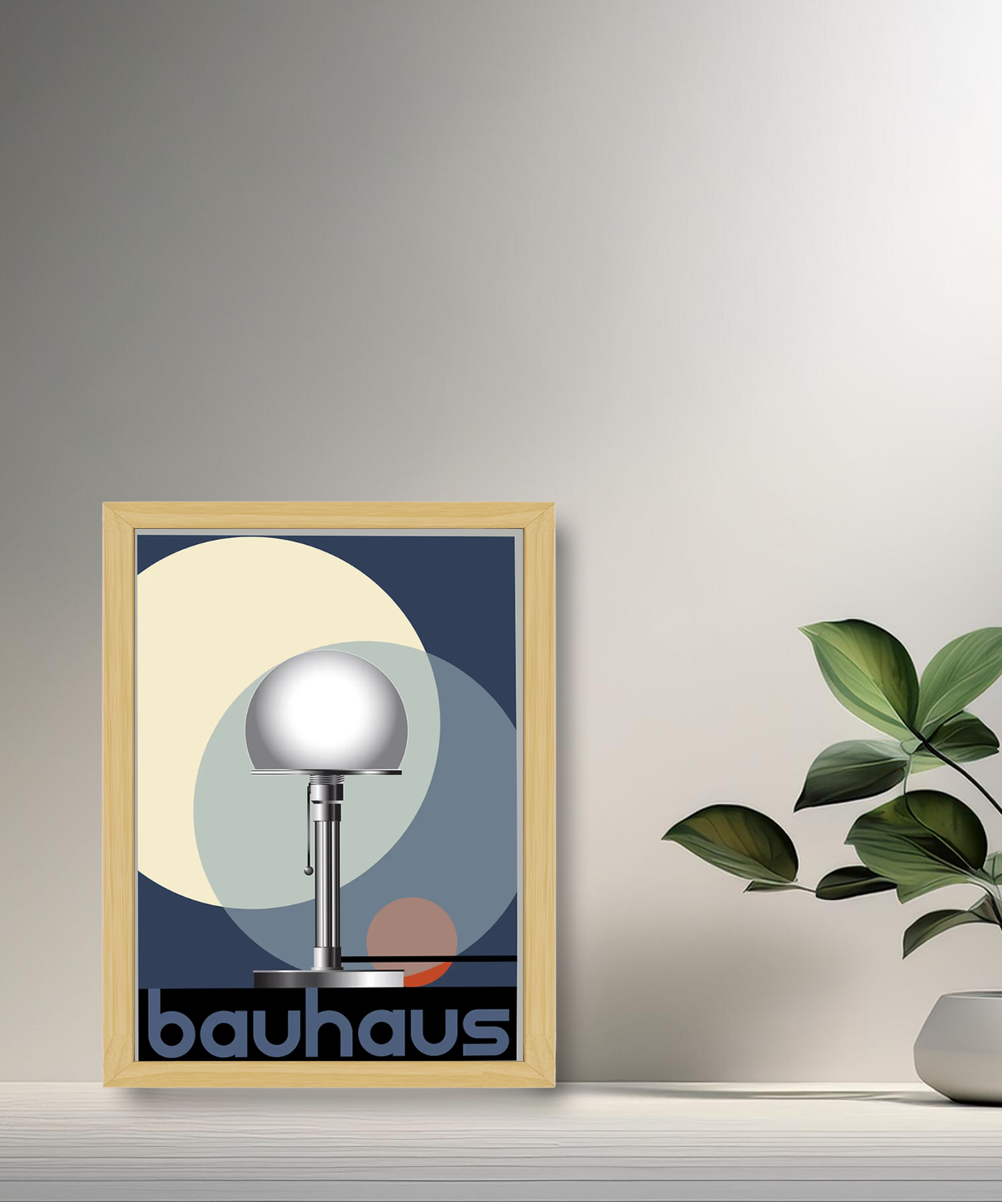 Cadre photo Bauhaus Lampe