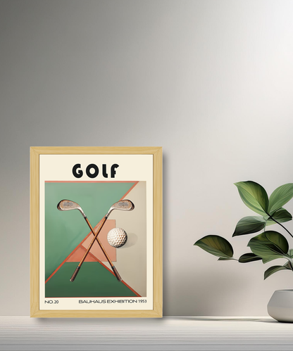 Cadre photo Bauhaus Golf