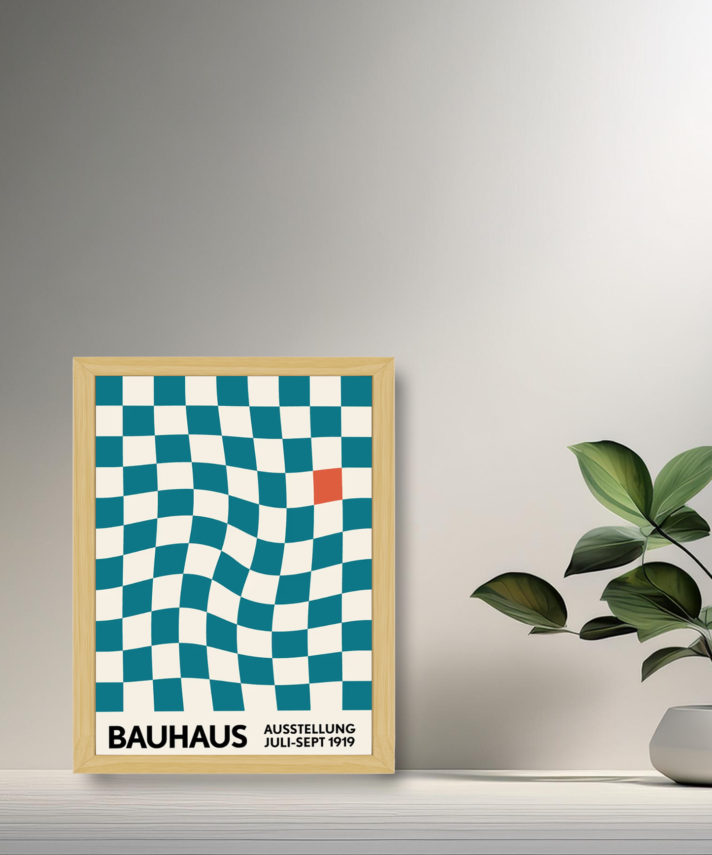 Cadre photo Bauhaus Ausstellung 1919