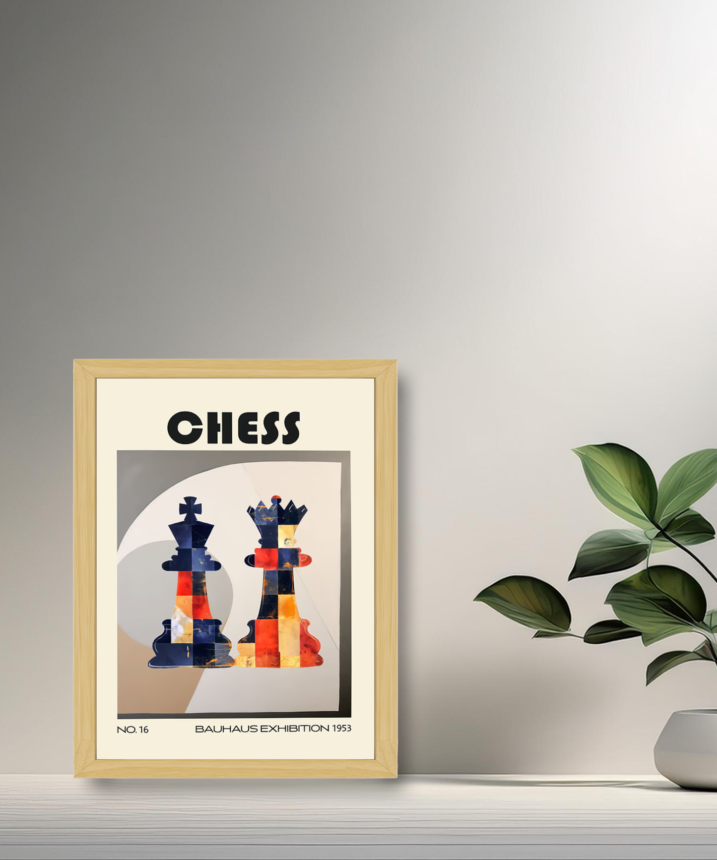 Cadre photo Bauhaus Chess