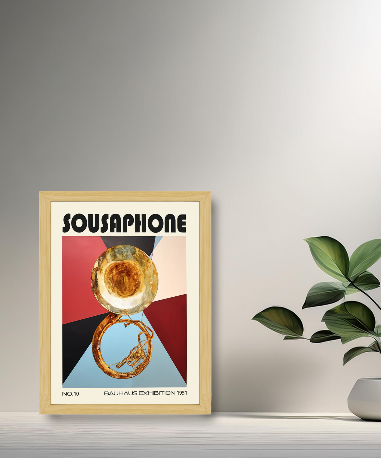 Cadre photo Bauhaus Sousaphone