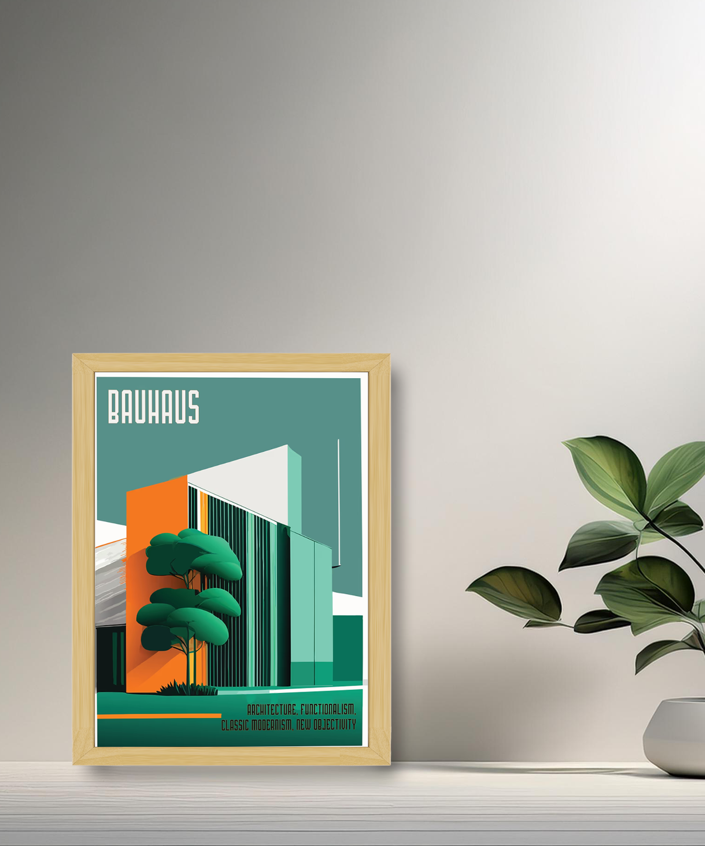 Cadre photo Bauhaus Architecture
