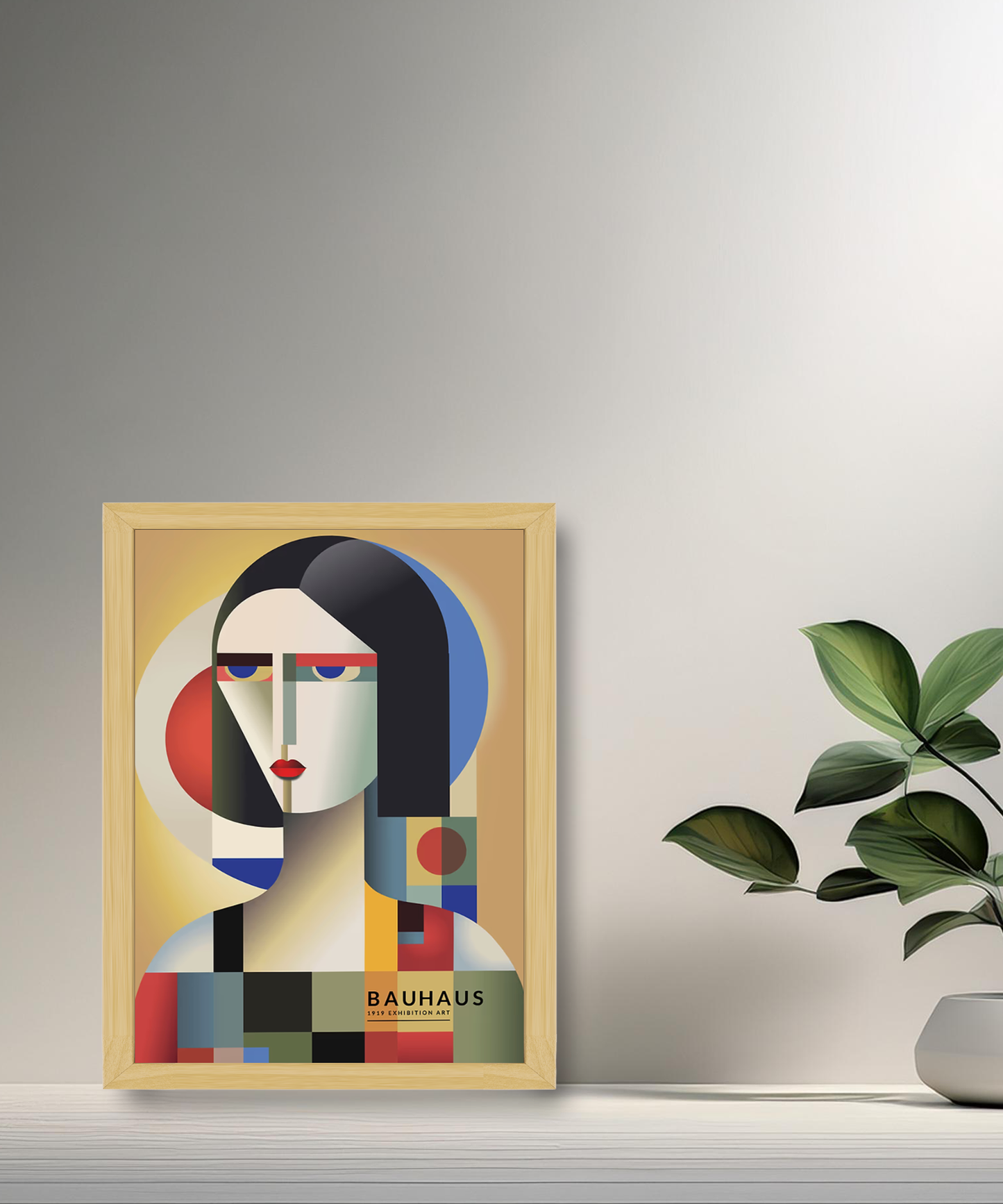 Cadre photo Bauhaus Art