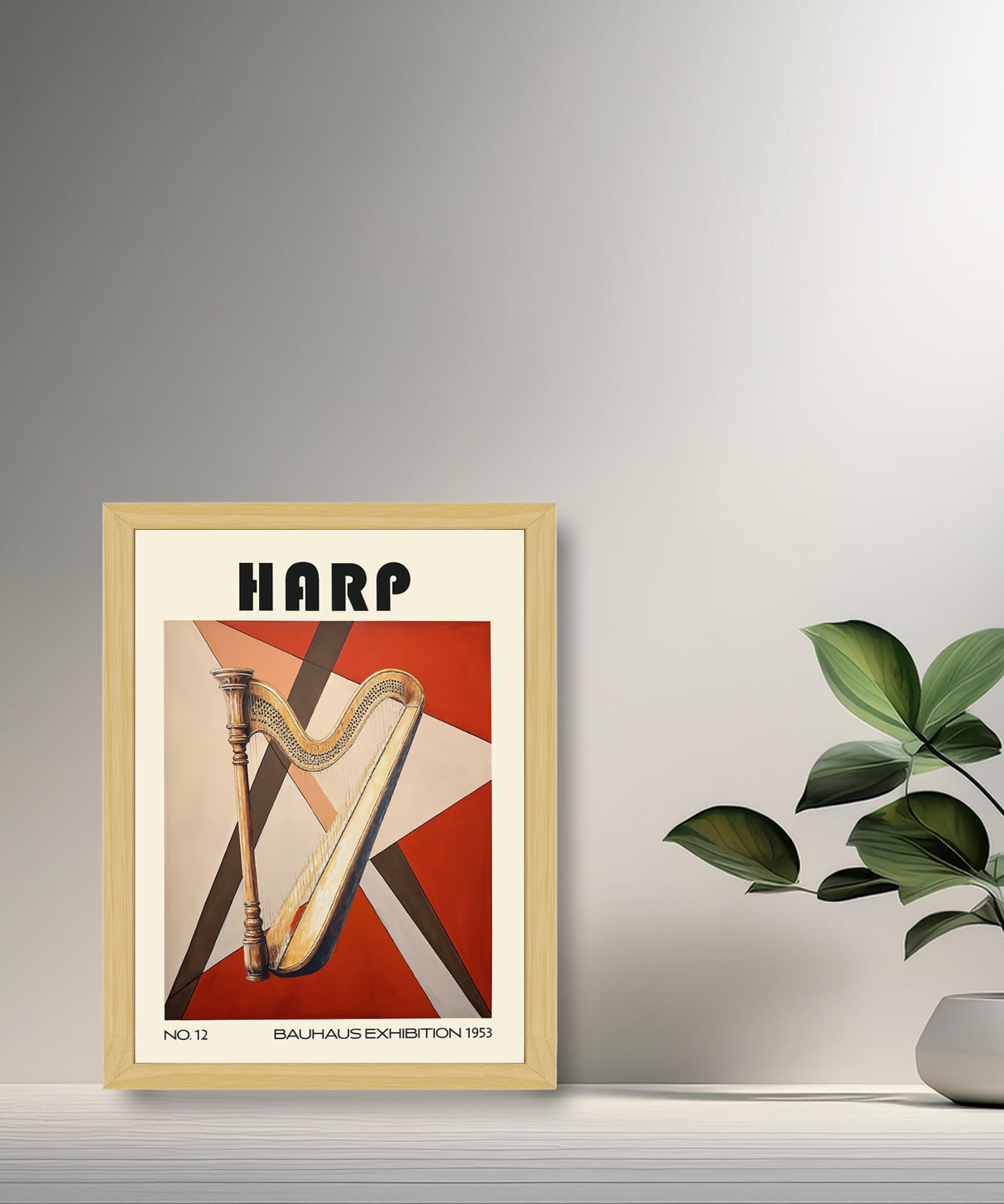 Cadre photo Bauhaus Harp