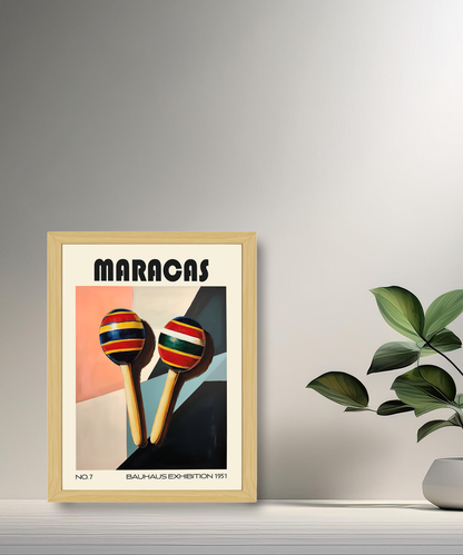Cadre photo Bauhaus Maracas