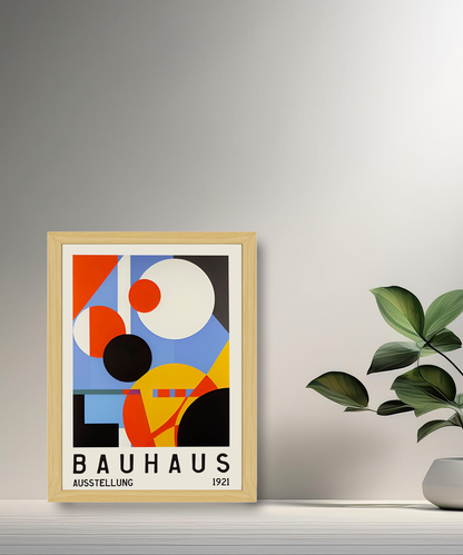 Cadre photo Bauhaus Ausstellung 1921