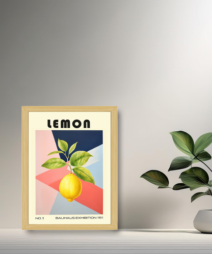 Cadre photo Bauhaus Lemon