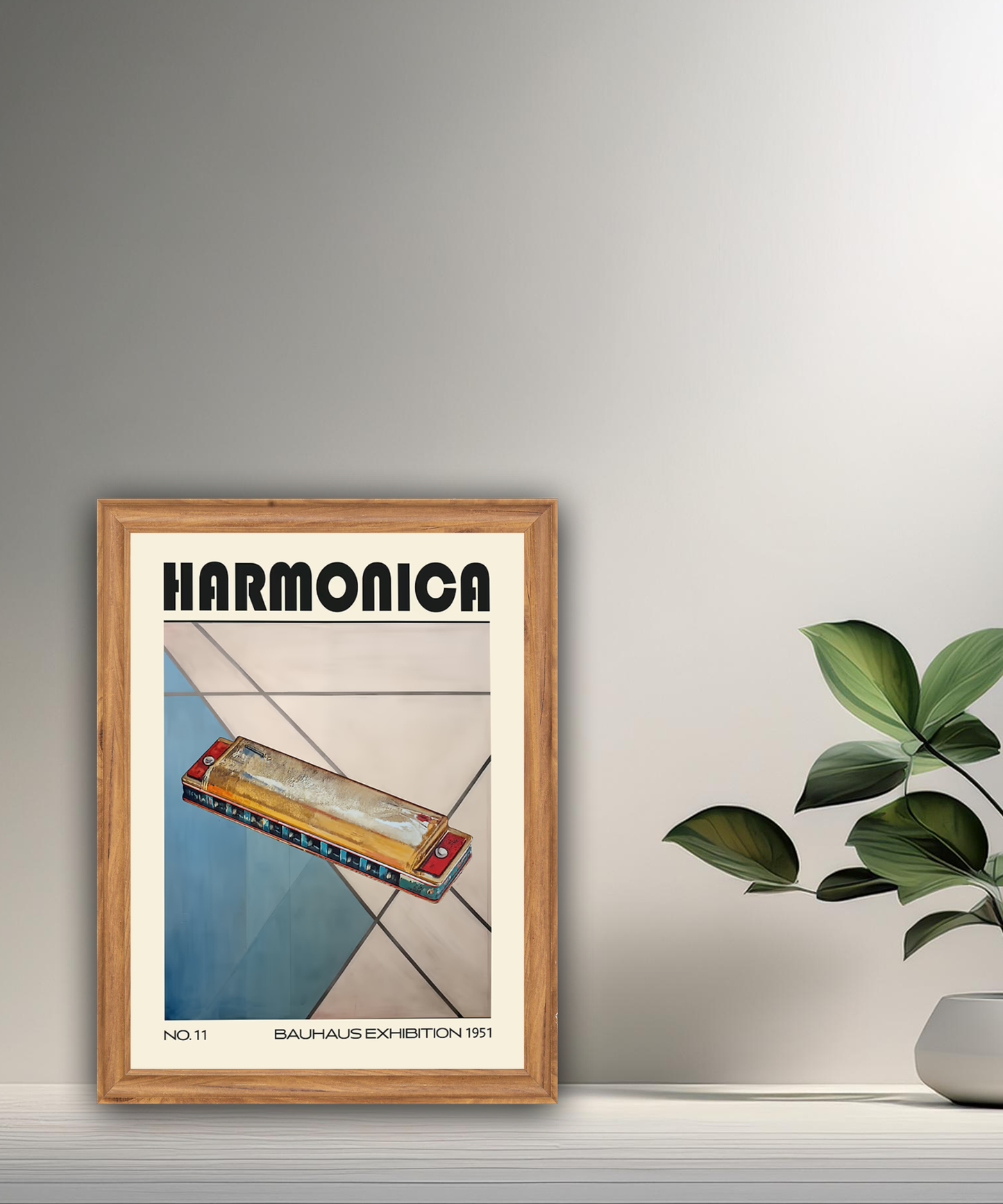 Cadre photo Bauhaus Harmonica