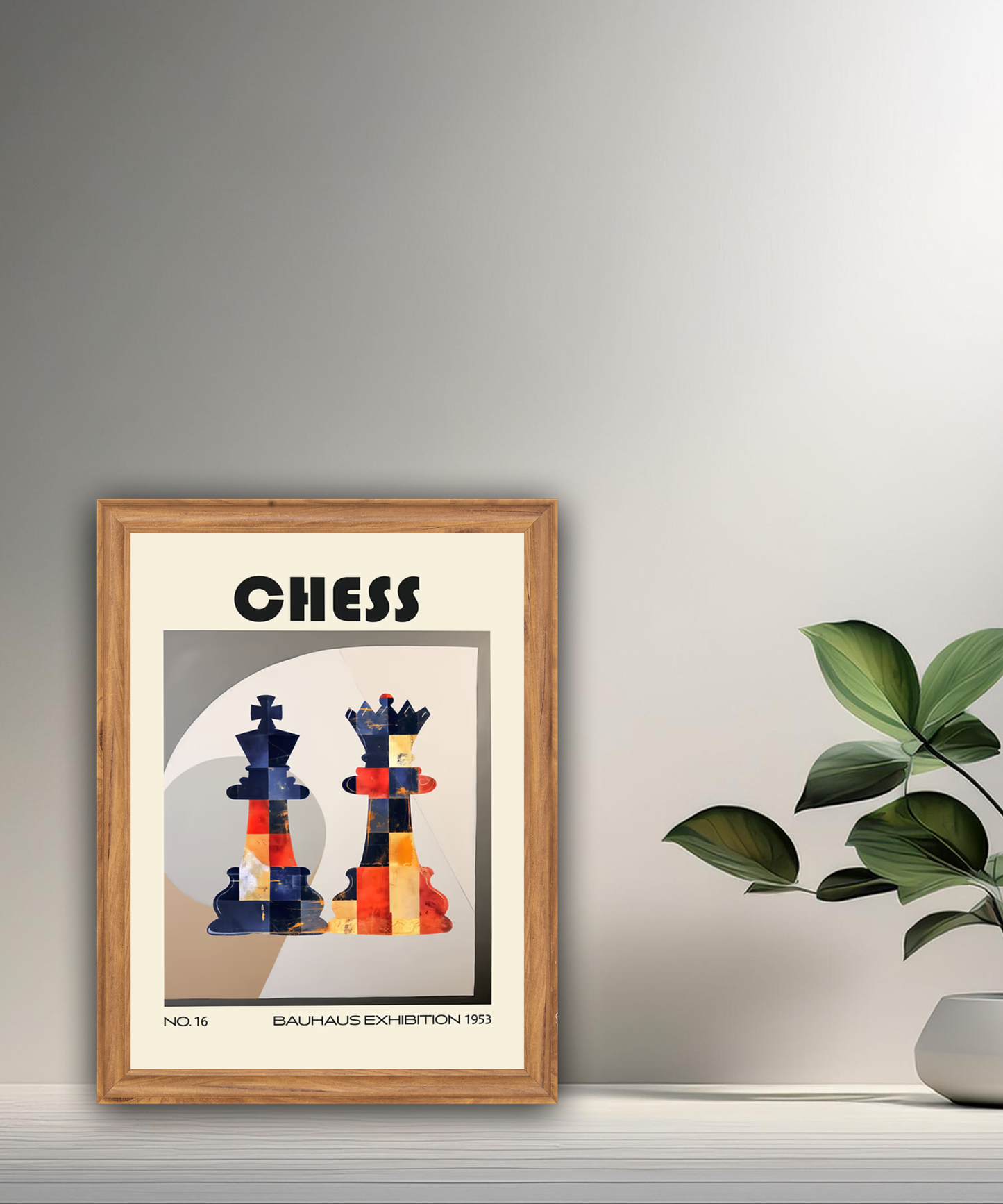 Cadre photo Bauhaus Chess