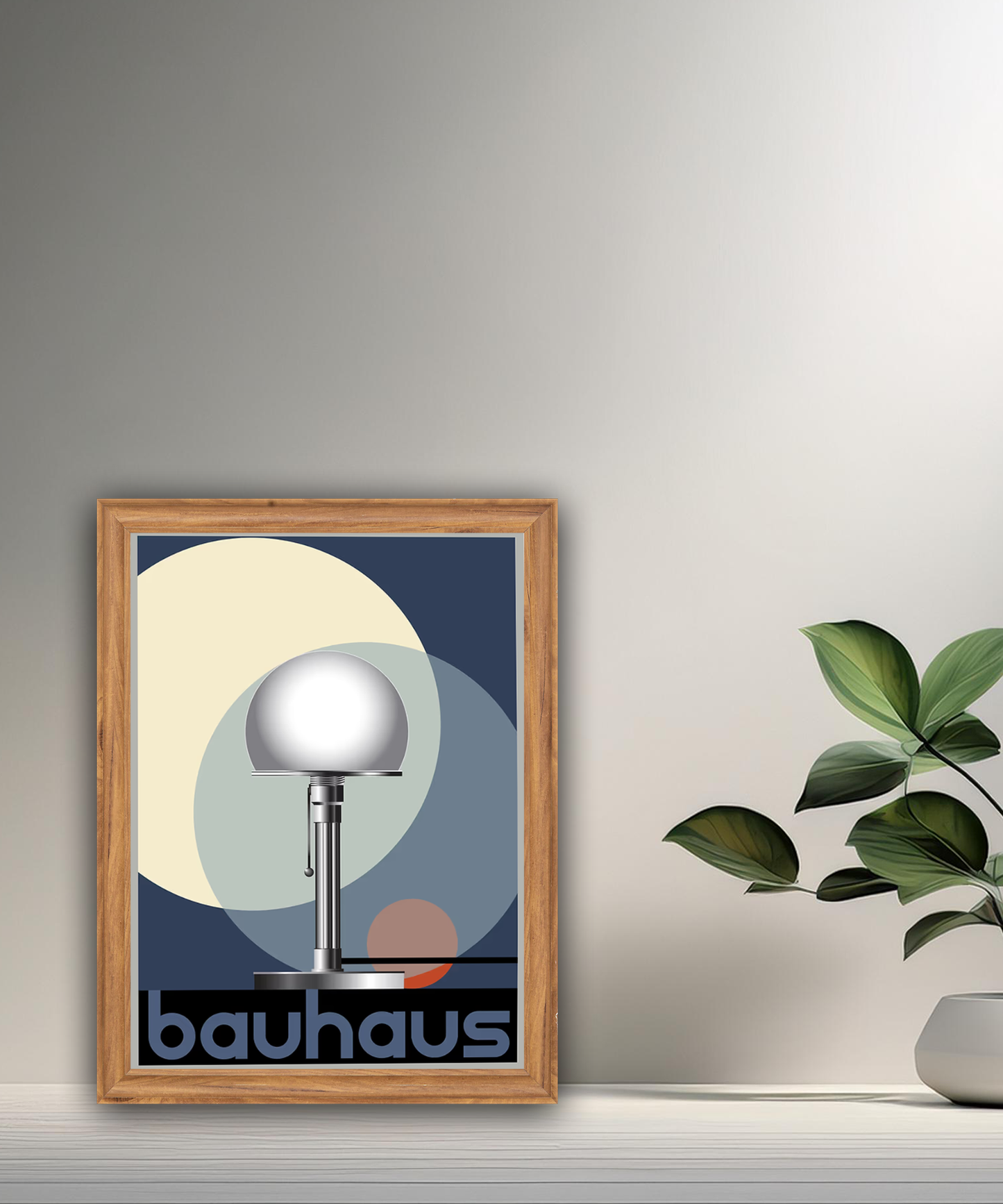 Cadre photo Bauhaus Lampe