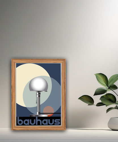 Cadre photo Bauhaus Lampe
