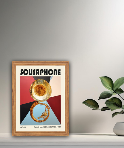 Cadre photo Bauhaus Sousaphone