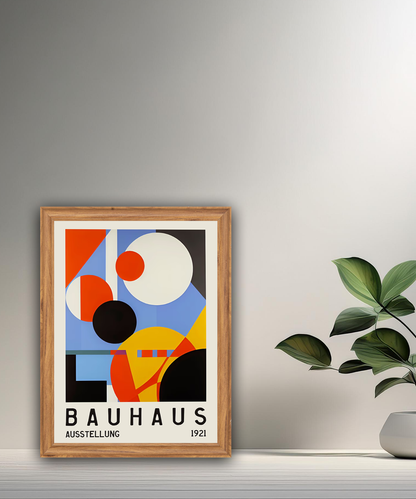 Cadre photo Bauhaus Ausstellung 1921