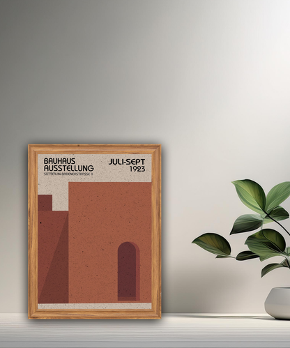 Cadre photo Bauhaus Ausstellung