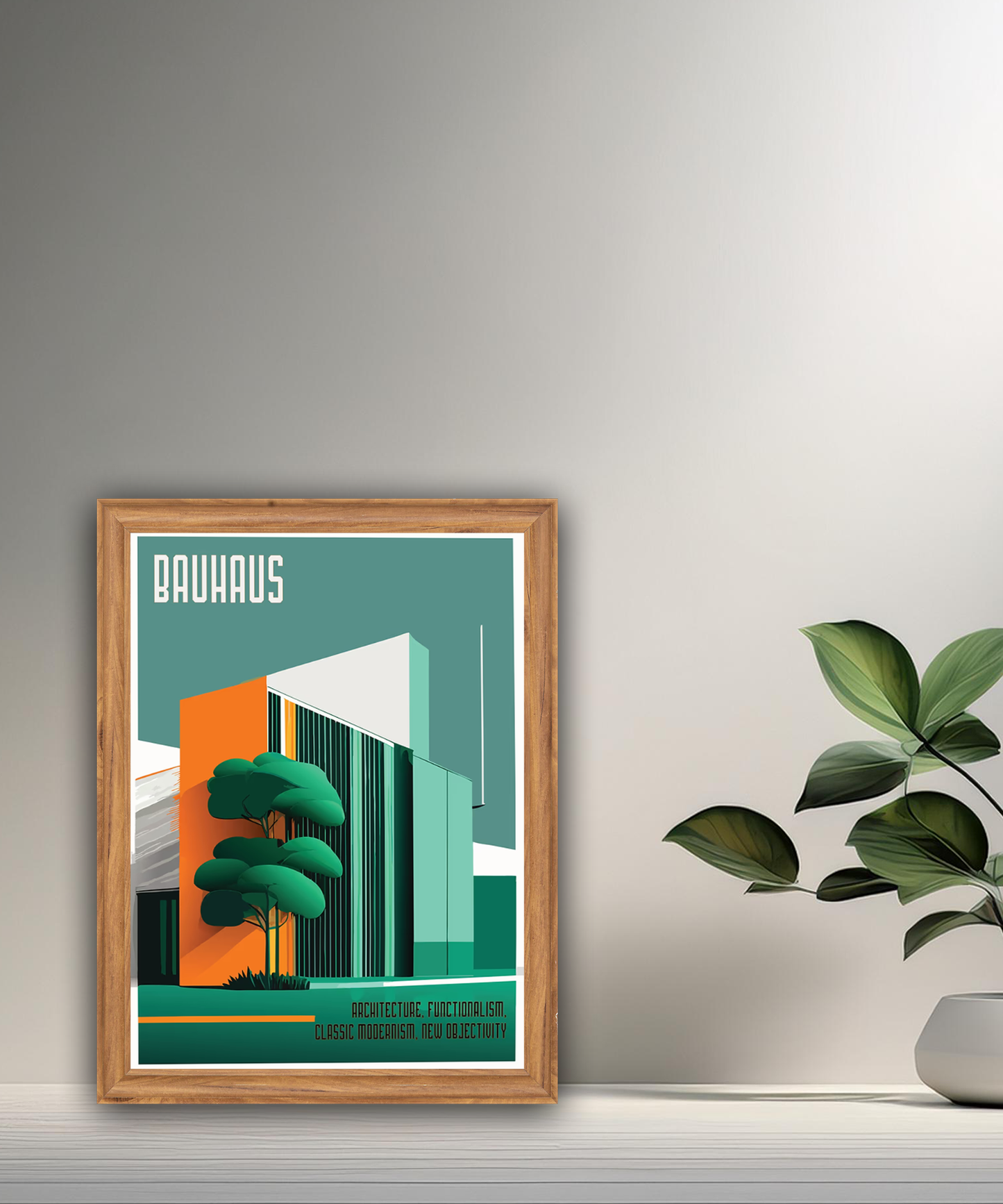 Cadre photo Bauhaus Architecture