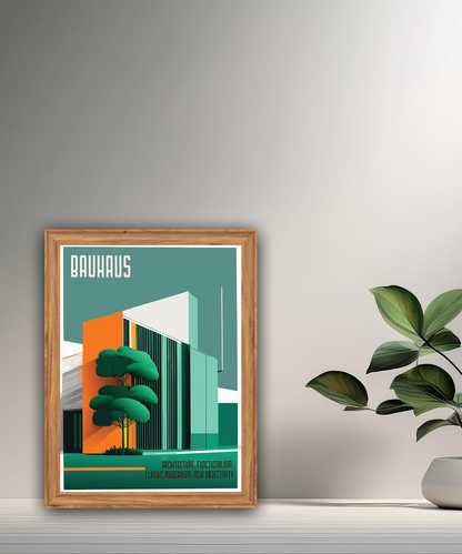 Cadre photo Bauhaus Architecture