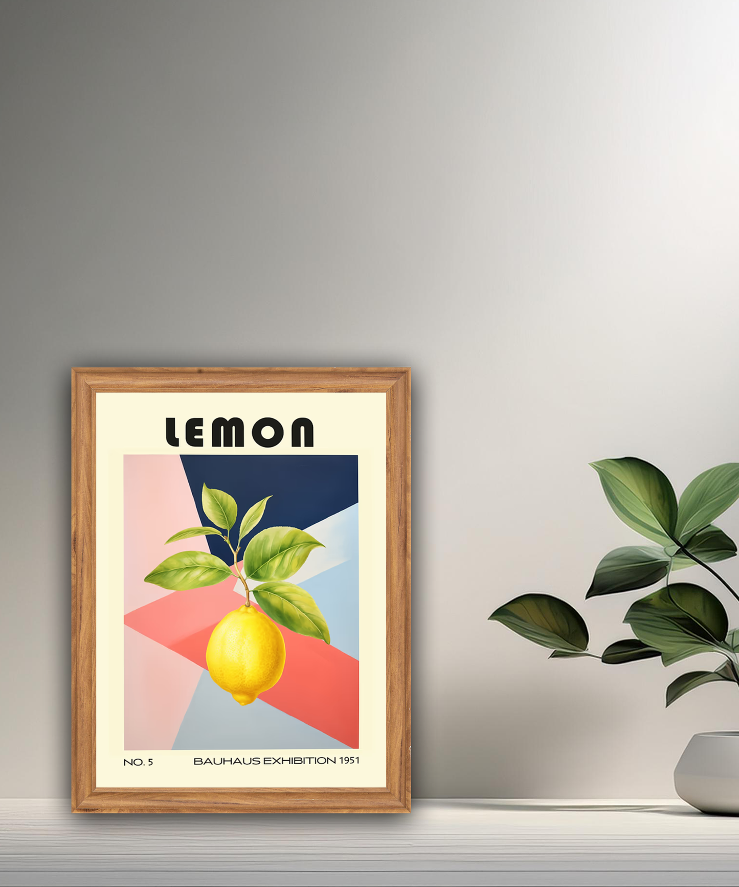 Cadre photo Bauhaus Lemon