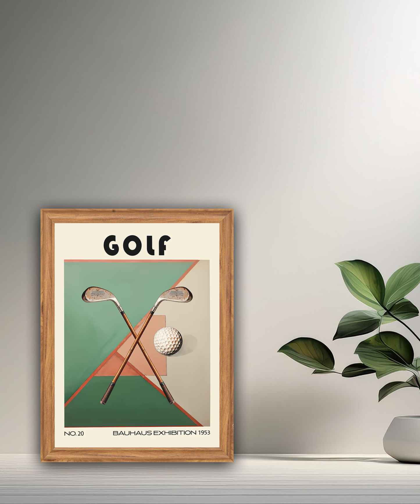Cadre photo Bauhaus Golf