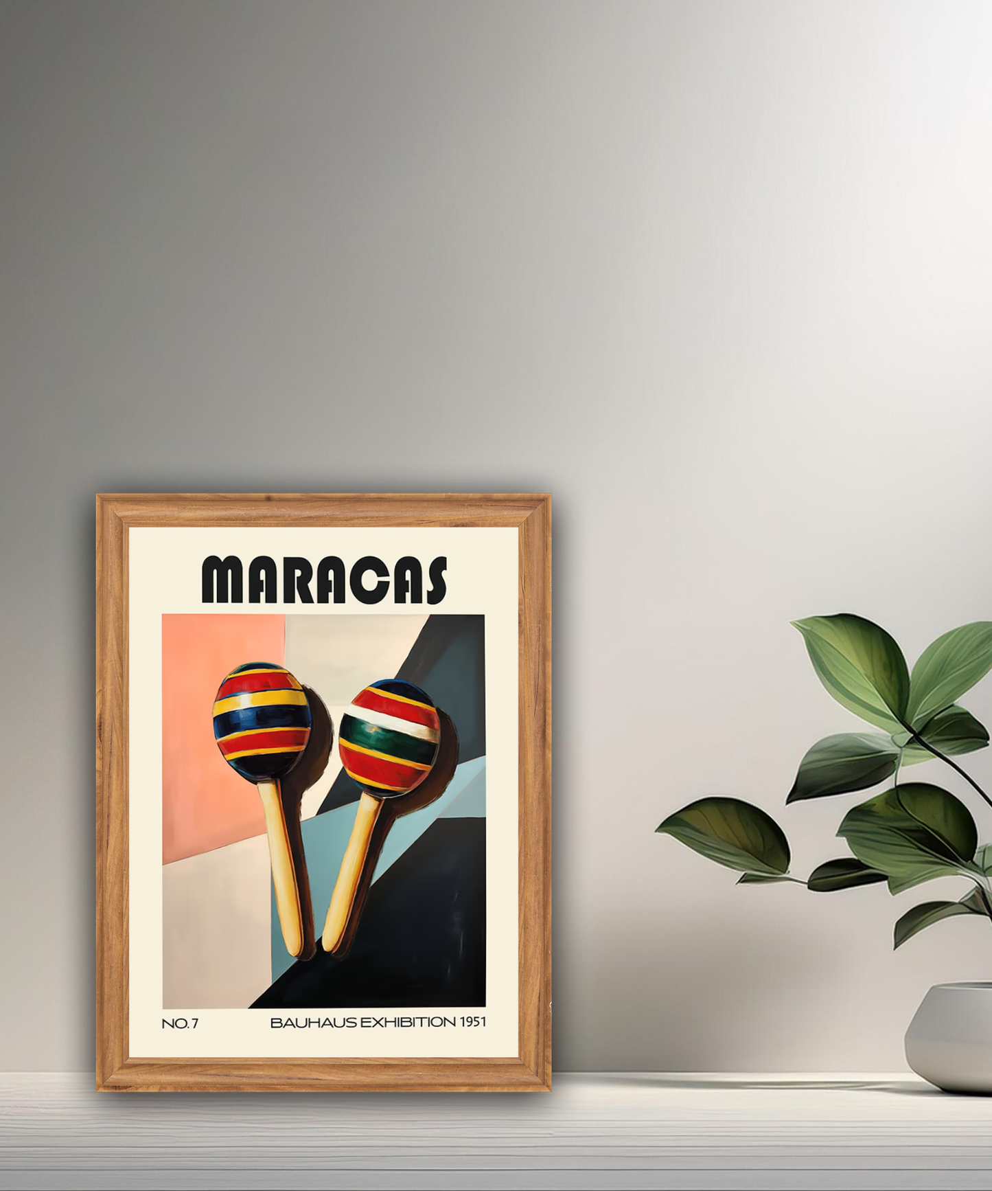 Cadre photo Bauhaus Maracas