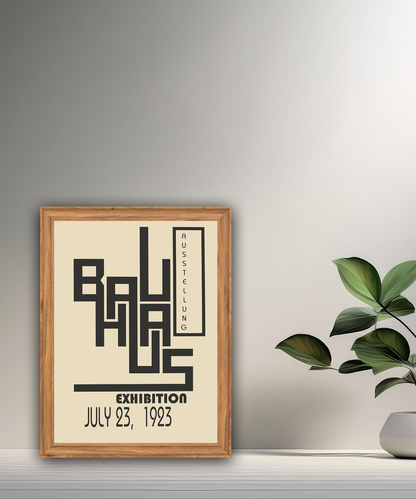 Cadre photo Bauhaus Exhibition July 23 1923