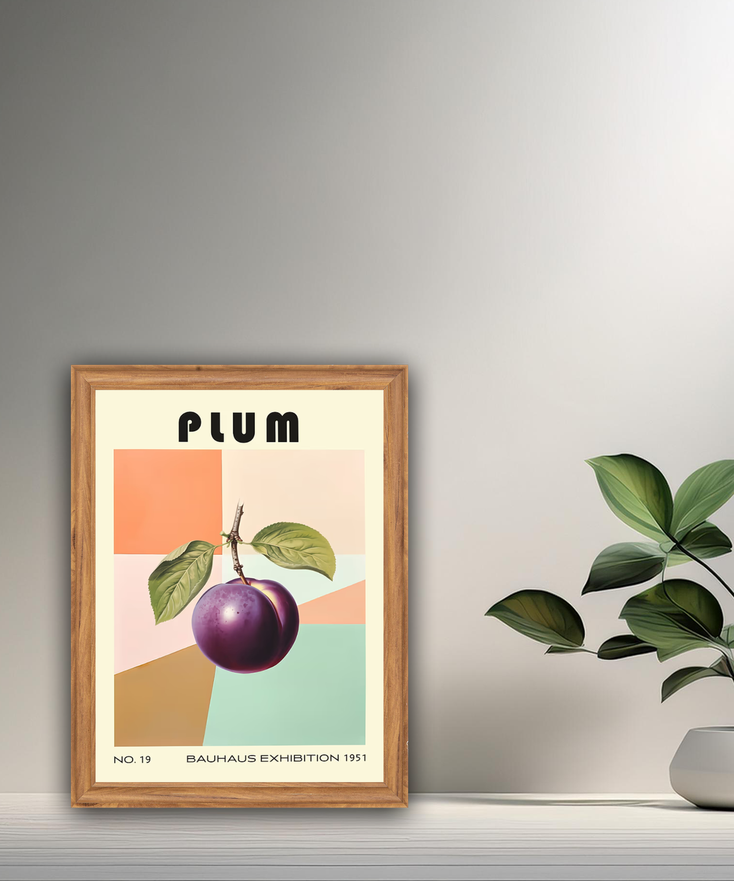 Cadre photo Bauhaus Plum