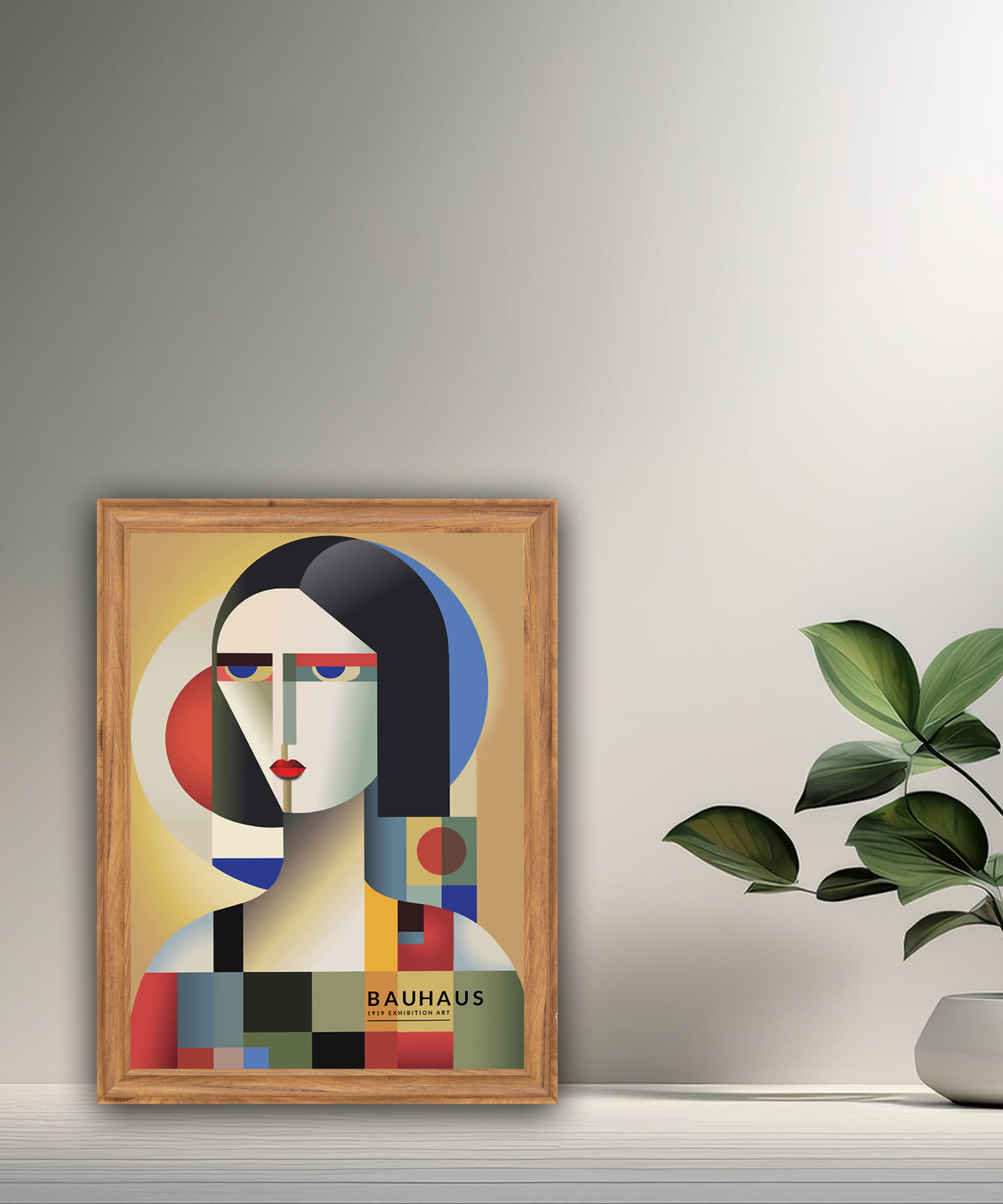 Cadre photo Bauhaus Art