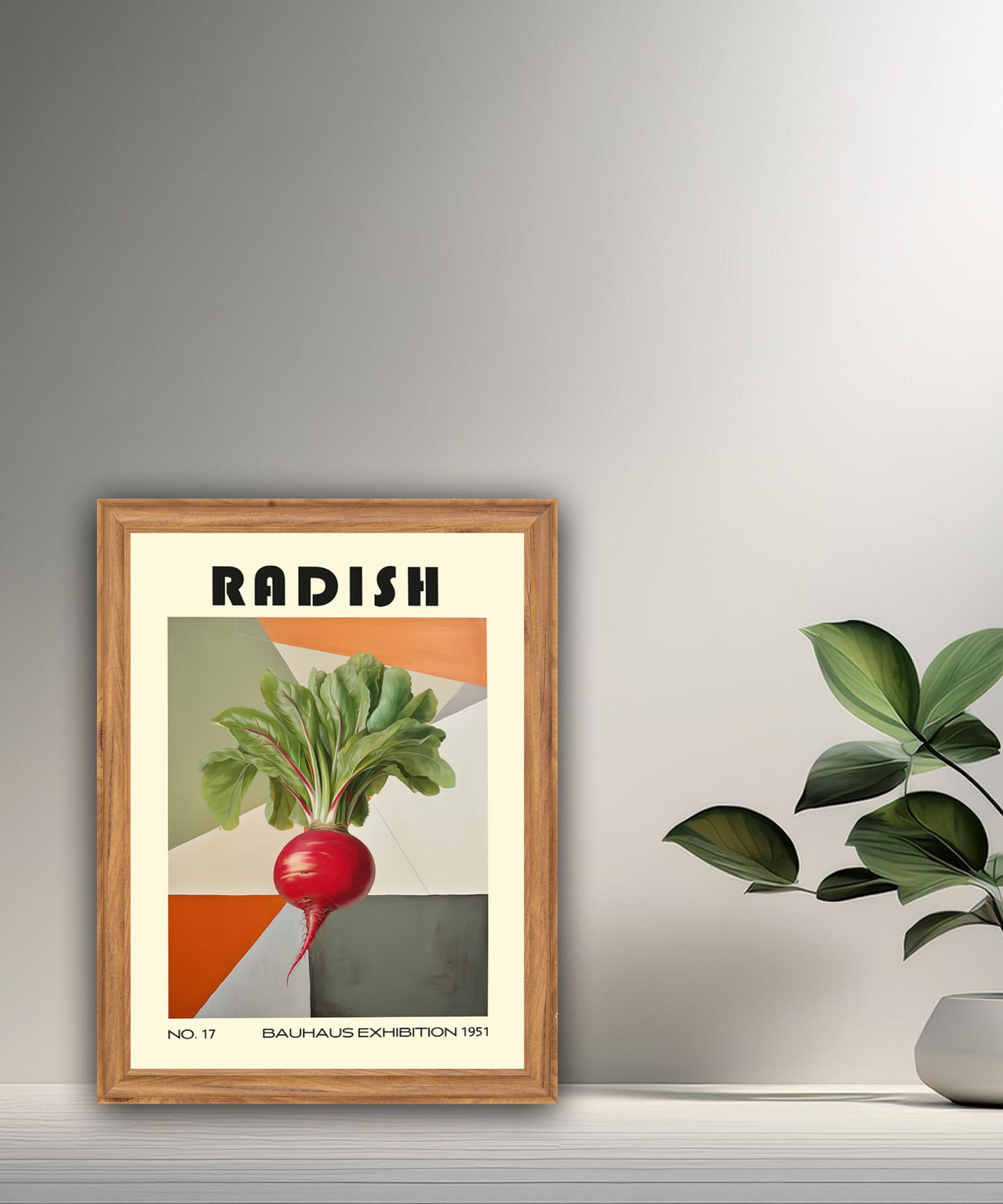 Cadre photo Bauhaus Radish