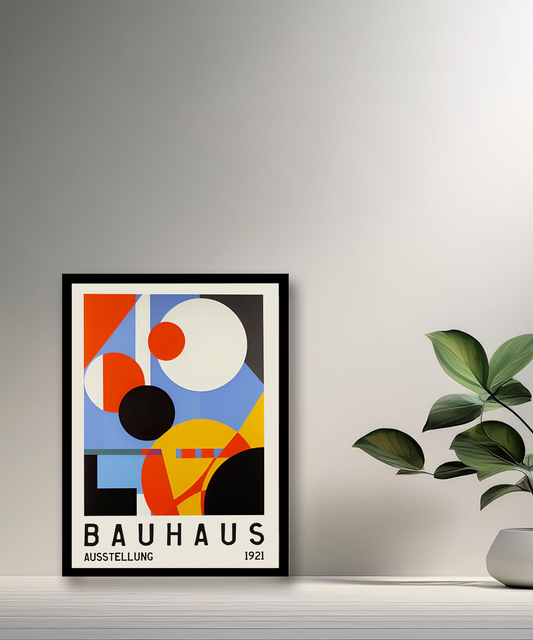 Cadre photo Bauhaus Ausstellung 1921