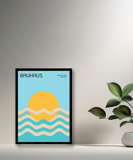 Cadre photo Bauhaus Soleil