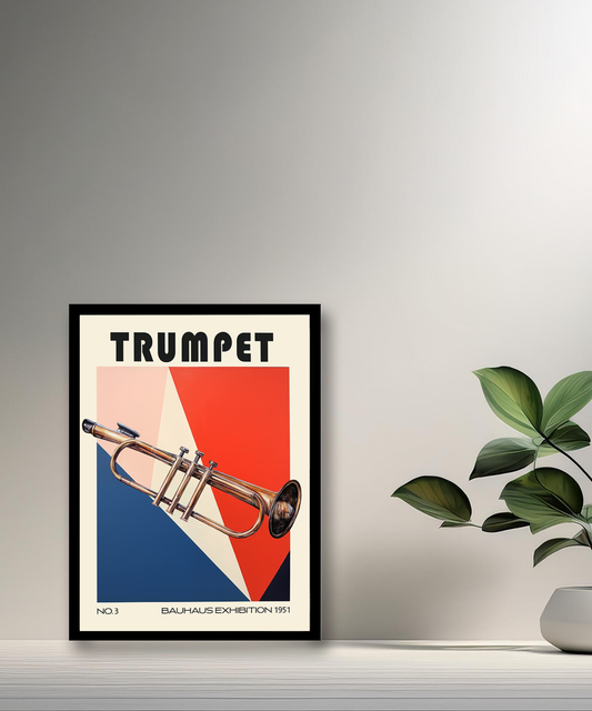 Cadre photo Bauhaus Trumpet