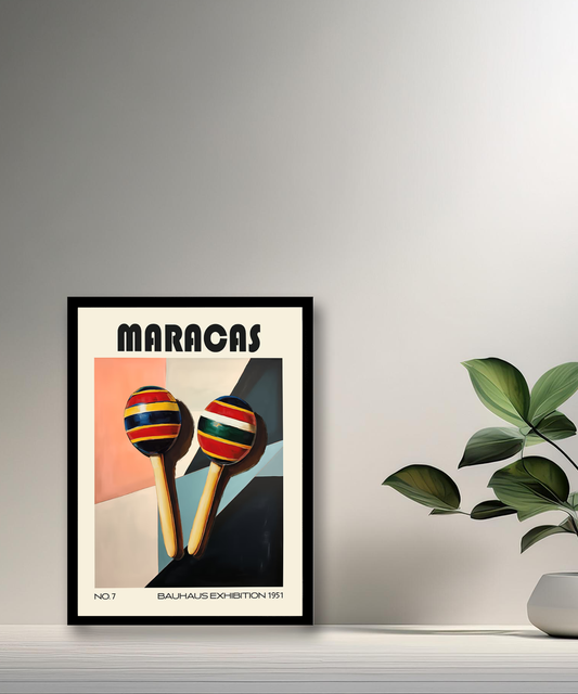 Cadre photo Bauhaus Maracas