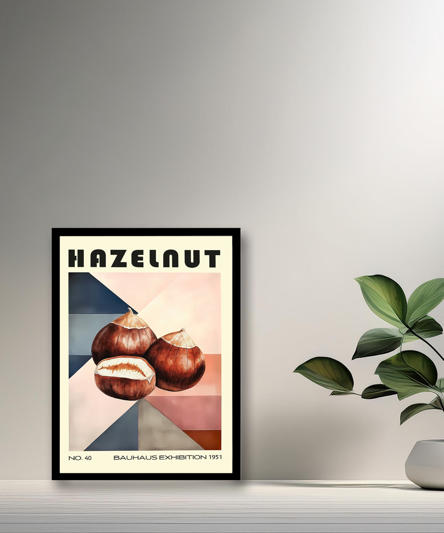 Cadre photo Bauhaus Hazelnut
