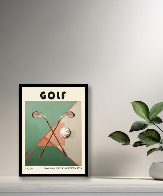 Cadre photo Bauhaus Golf