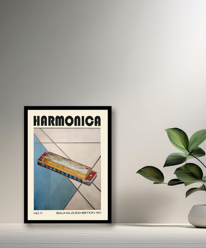 Cadre photo Bauhaus Harmonica