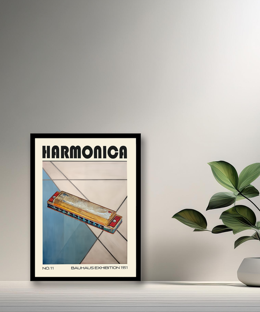 Cadre photo Bauhaus Harmonica