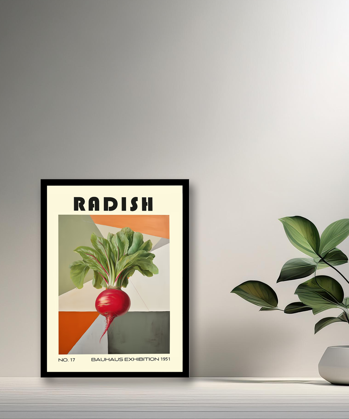 Cadre photo Bauhaus Radish