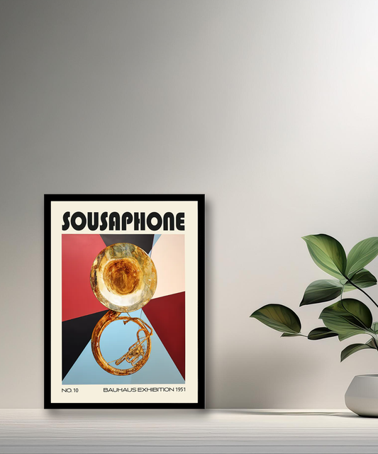 Cadre photo Bauhaus Sousaphone