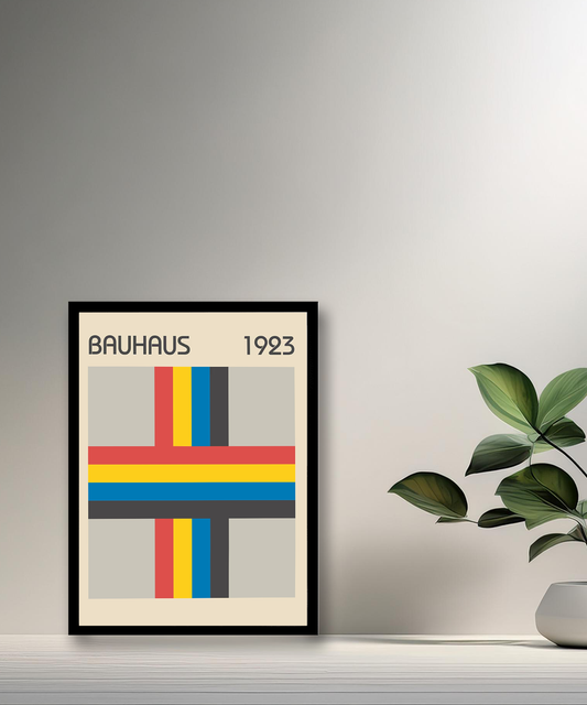 Cadre photo Bauhaus croix 1923