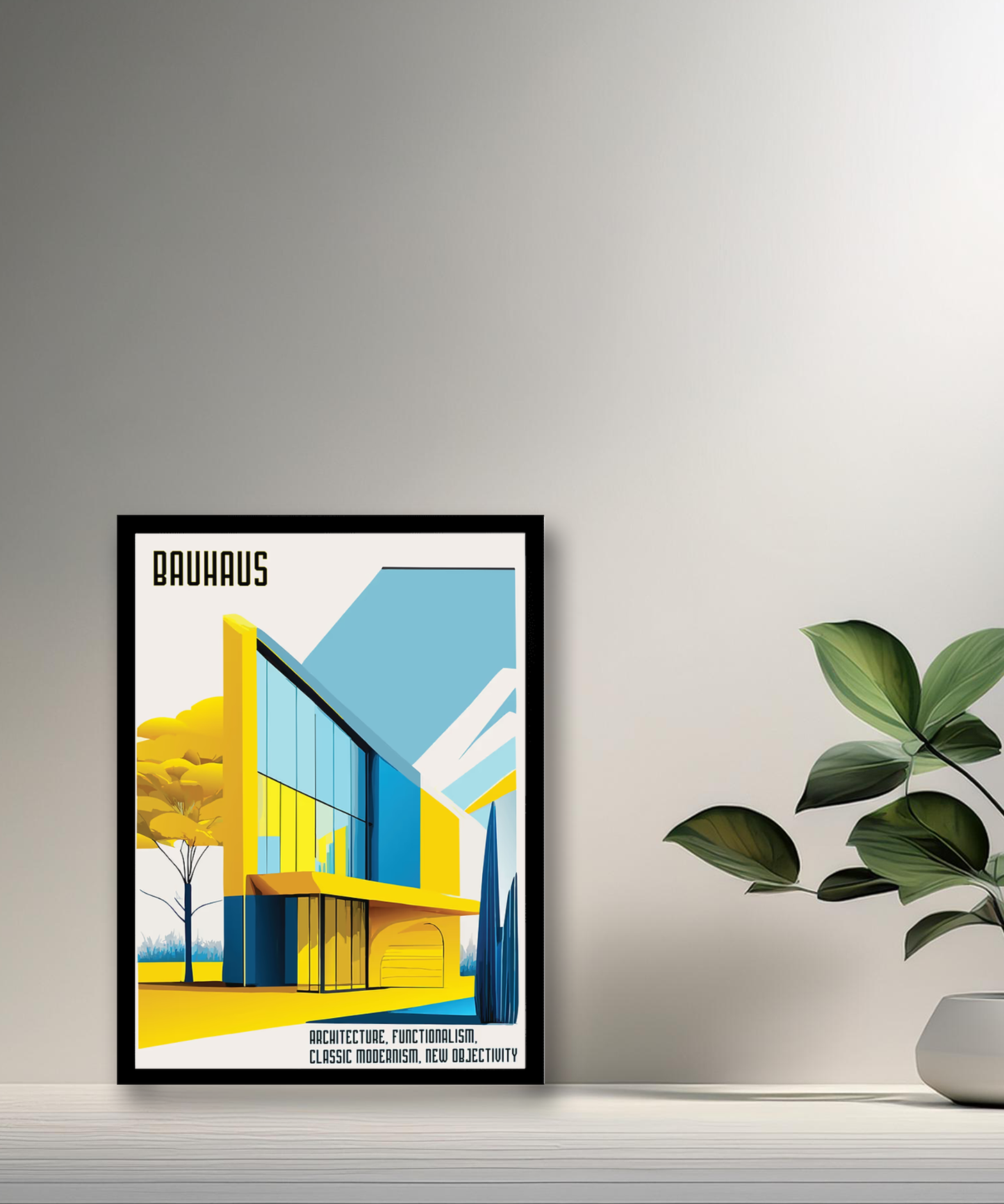 Cadre photo Bauhaus Architecture
