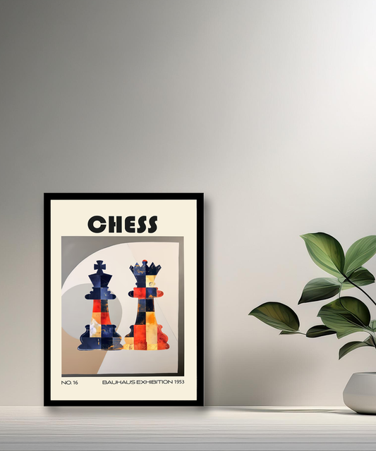 Cadre photo Bauhaus Chess