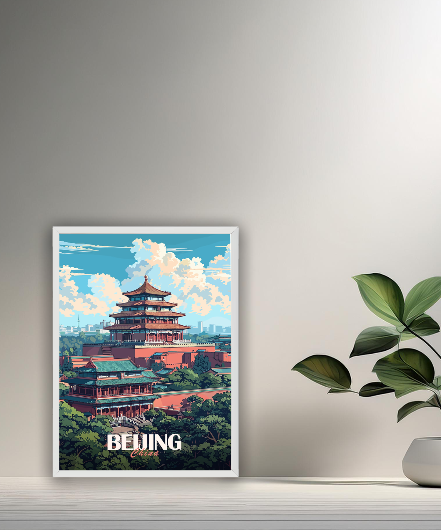 Cadre photo Beijing China