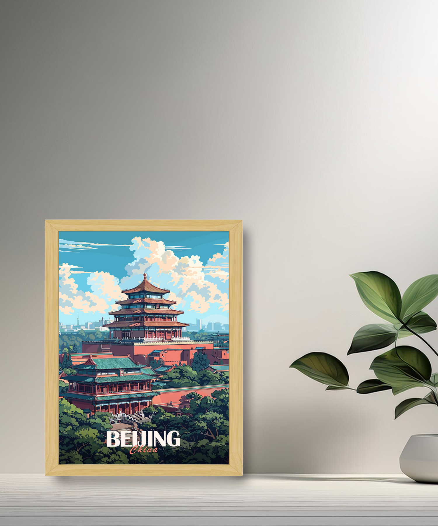 Cadre photo Beijing China