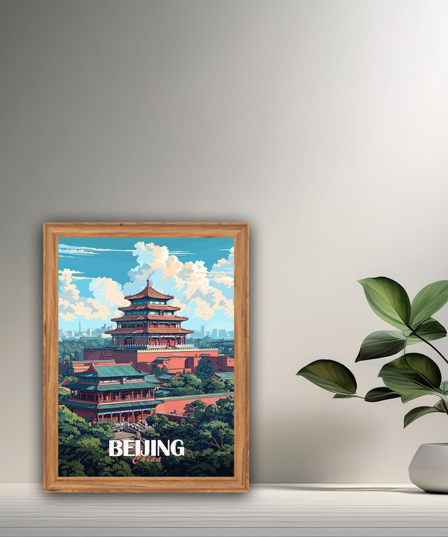 Cadre photo Beijing China