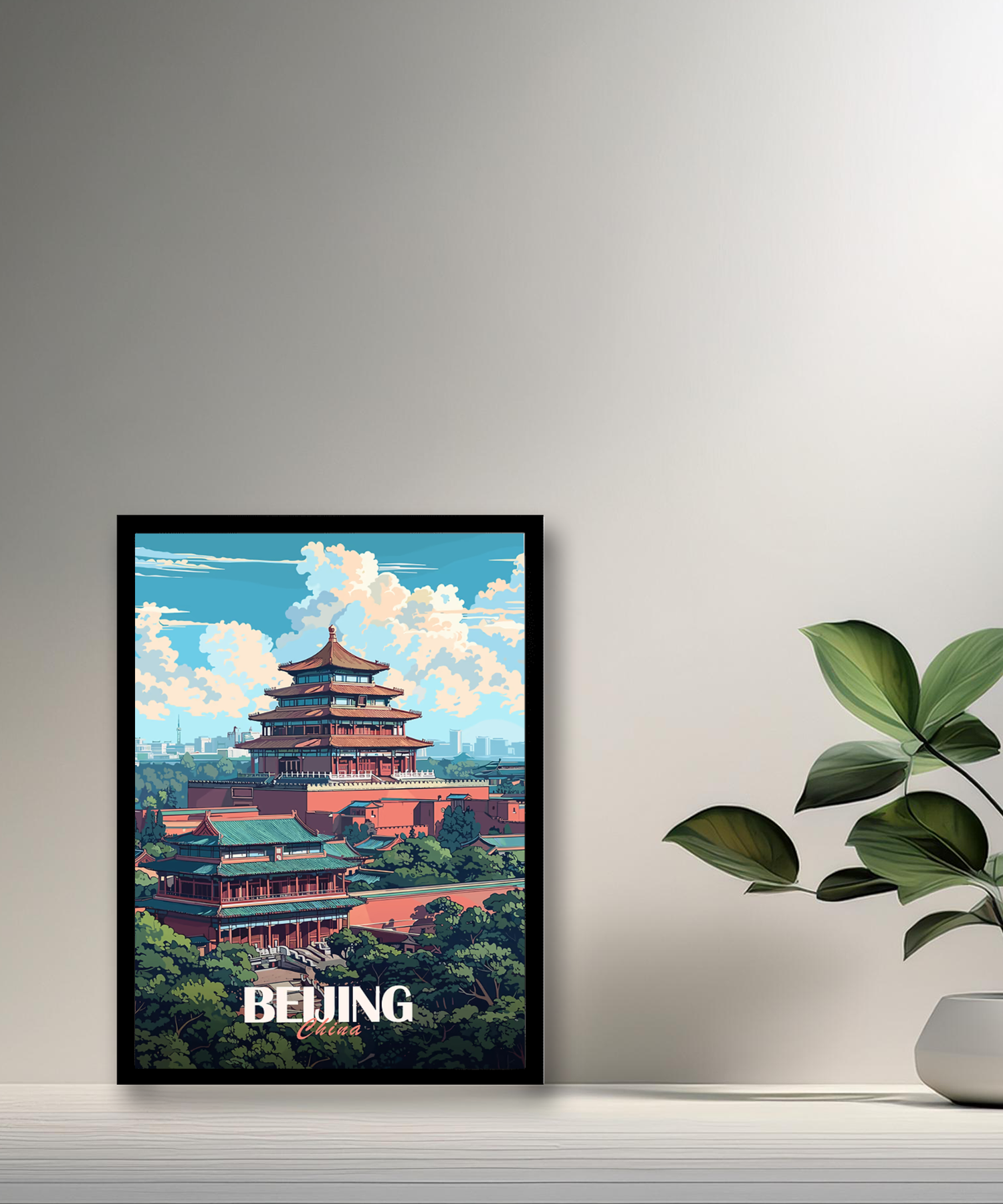 Cadre photo Beijing China
