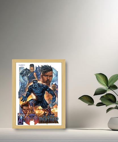 Cadre photo Black Panther Marvel