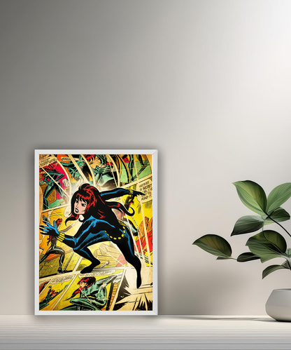 Cadre photo Black Widow Marvel