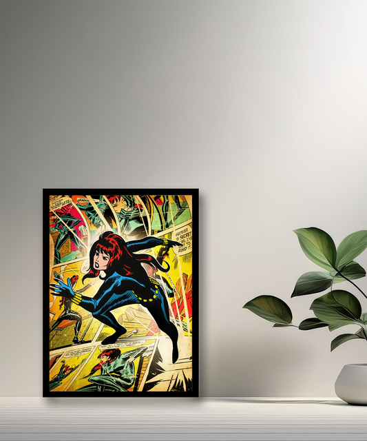 Cadre photo Black Widow Marvel