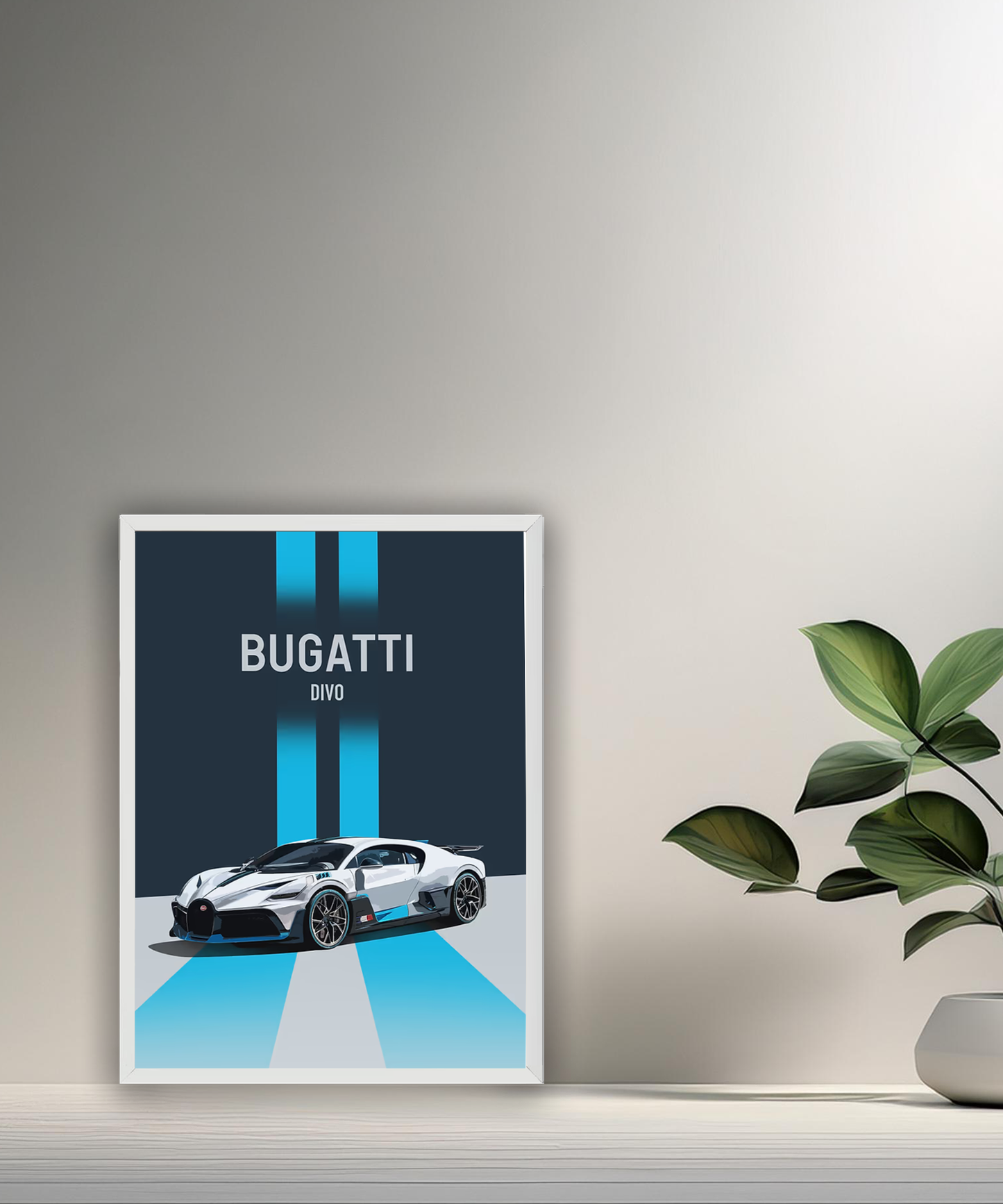 Cadre photo Bugatti Divo