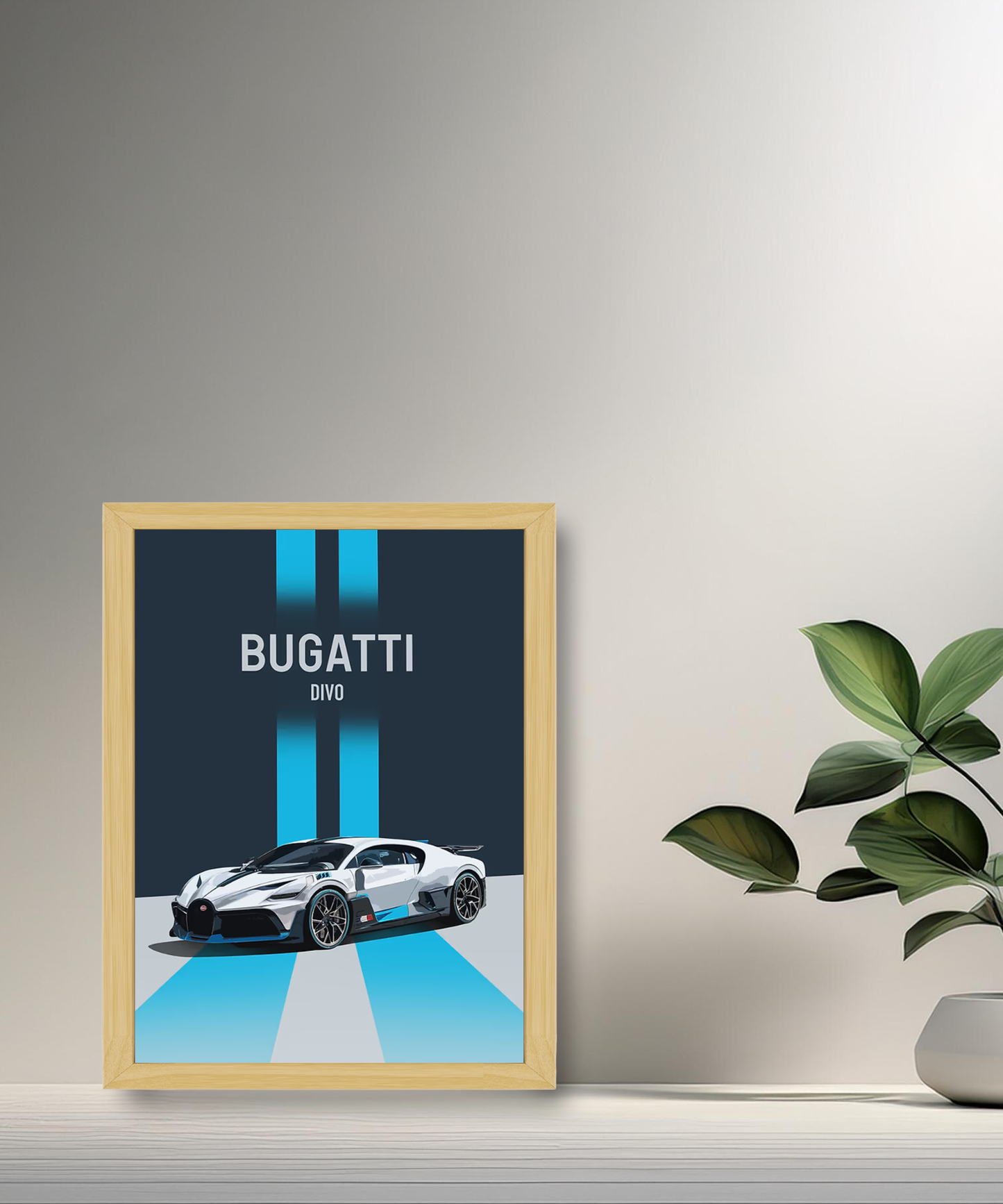 Cadre photo Bugatti Divo