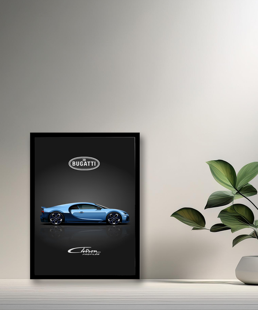 Cadre photo Bugatti Chiron